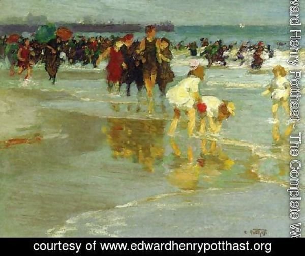 Edward Henry Potthast - Bathers I