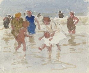 Bathers in the Surf 3