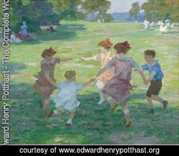 Edward Henry Potthast - Springtime Of Life