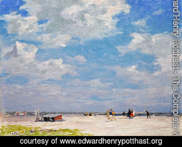 Edward Henry Potthast - Beach Scene 3