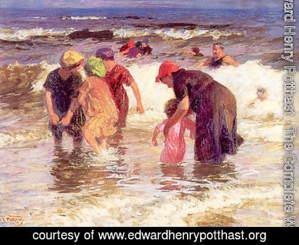 Edward Henry Potthast - The Bathers