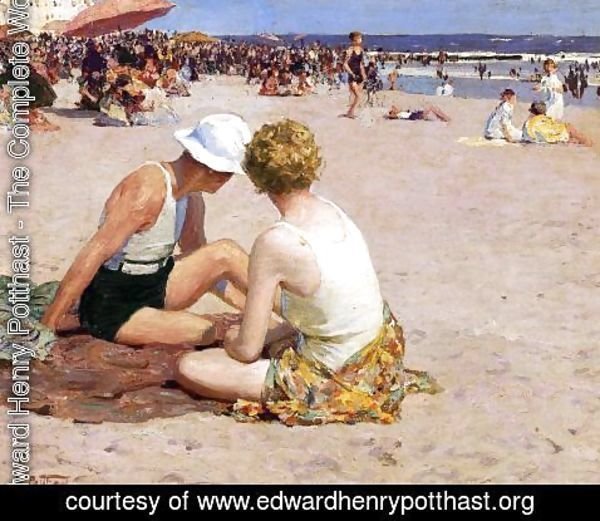 Edward Henry Potthast - A Summer Vacation