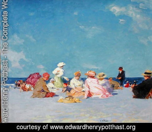 Edward Henry Potthast - Afternoon Fun, c.1907-27