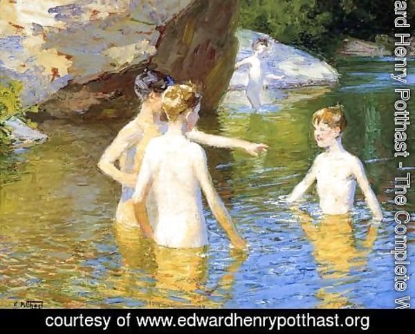 Edward Henry Potthast - In the Summertime
