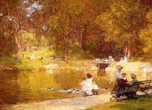 Edward Henry Potthast - In Central Park