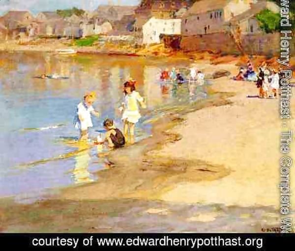 Edward Henry Potthast - At the Beach I