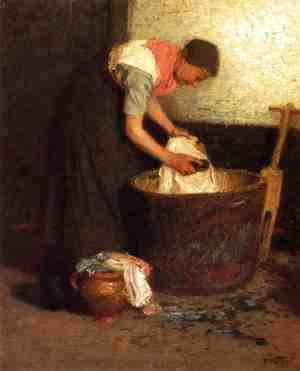 Edward Henry Potthast - The Washerwoman