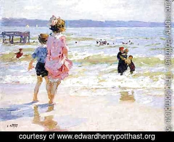 Edward Henry Potthast - At the Seashore 2