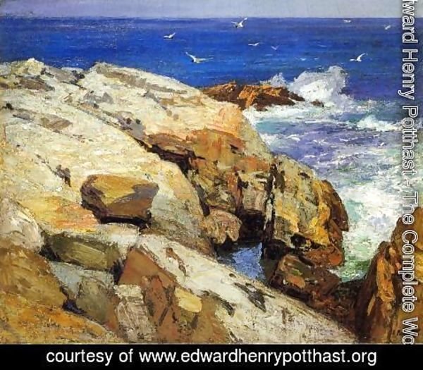 Edward Henry Potthast - The Maine Coast
