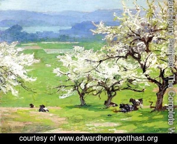 Edward Henry Potthast - Springtime