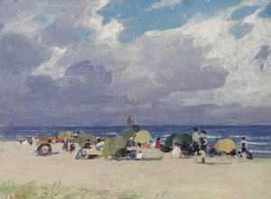 Edward Henry Potthast - Day at the Beach