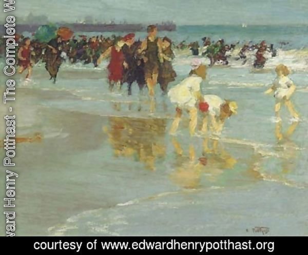 Edward Henry Potthast - Bathers 2